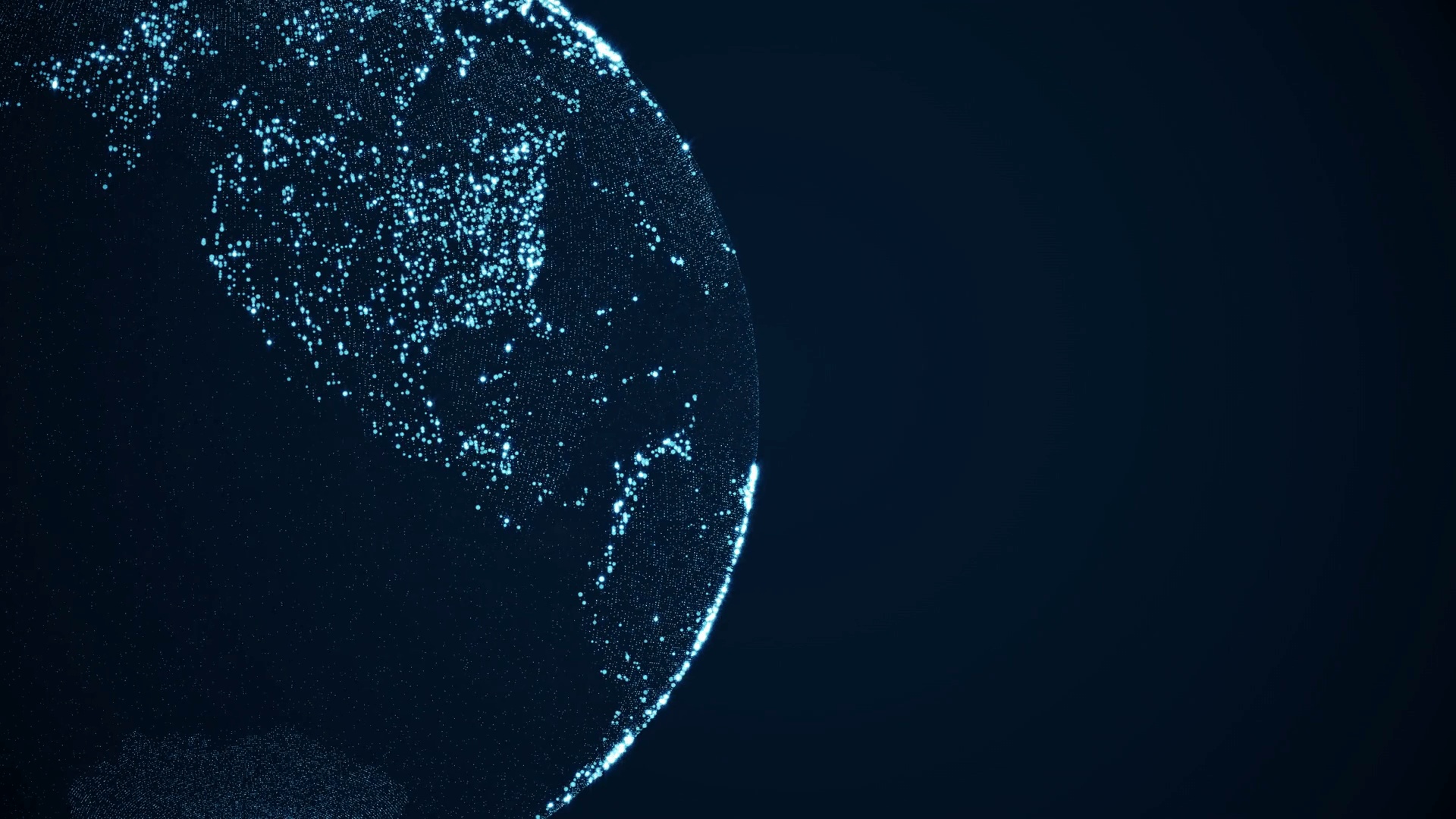Blockchain Network Globe
